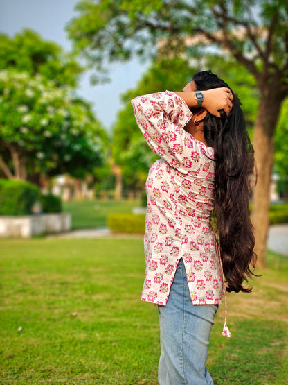 SWARA- Corset back kurti
