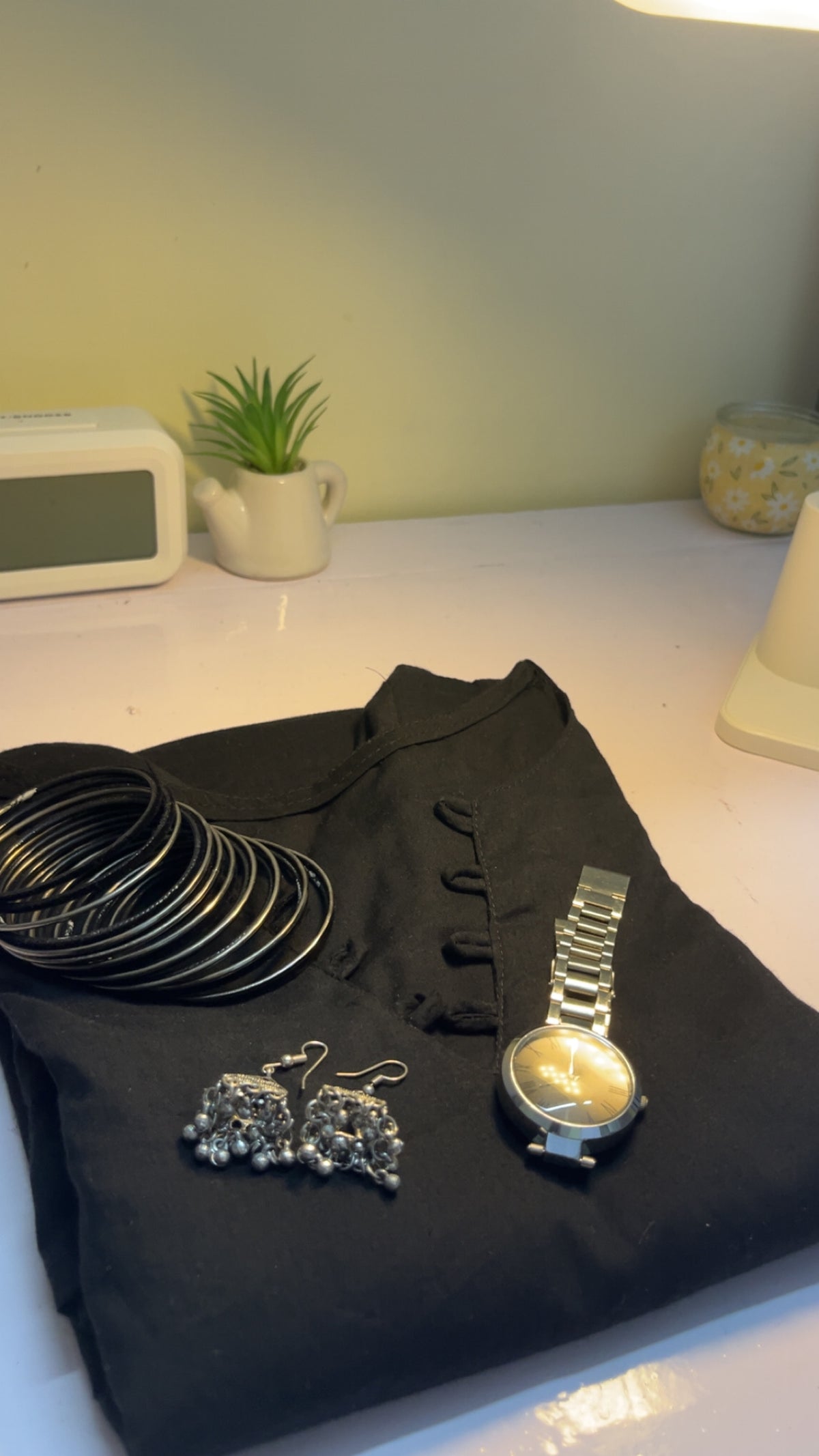 ZOE - Solid Black Kurti