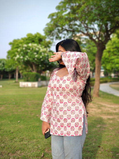 SWARA- Corset back kurti