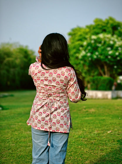 SWARA- Corset back kurti