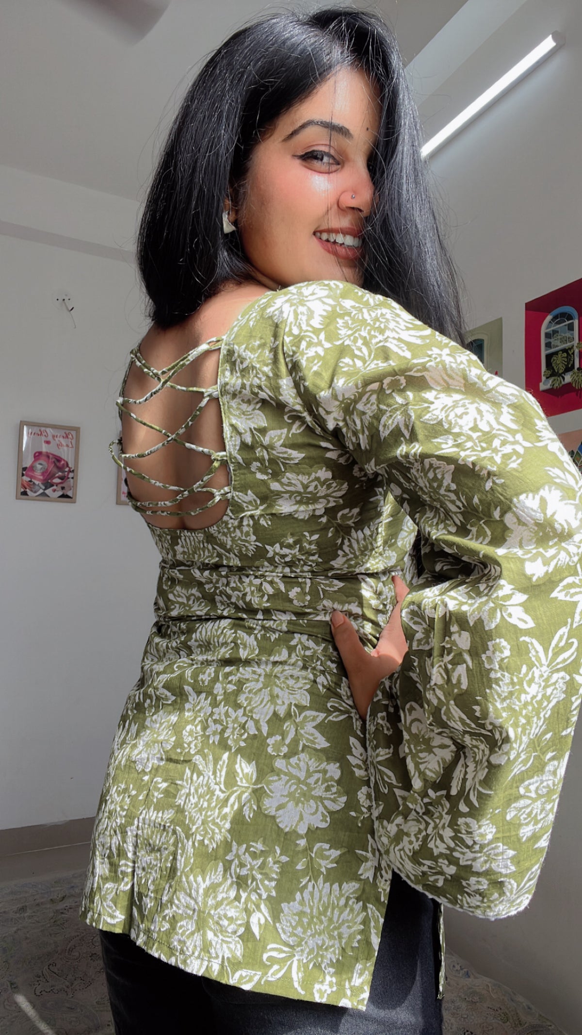 RASHA - Back Design Kurti
