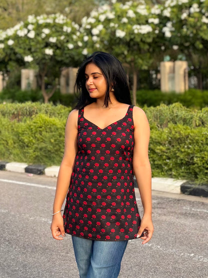 AAROHI -Cut Sleeve Kurti